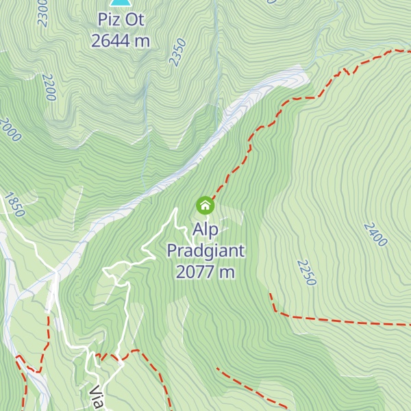 Map of Alp Pradgiant