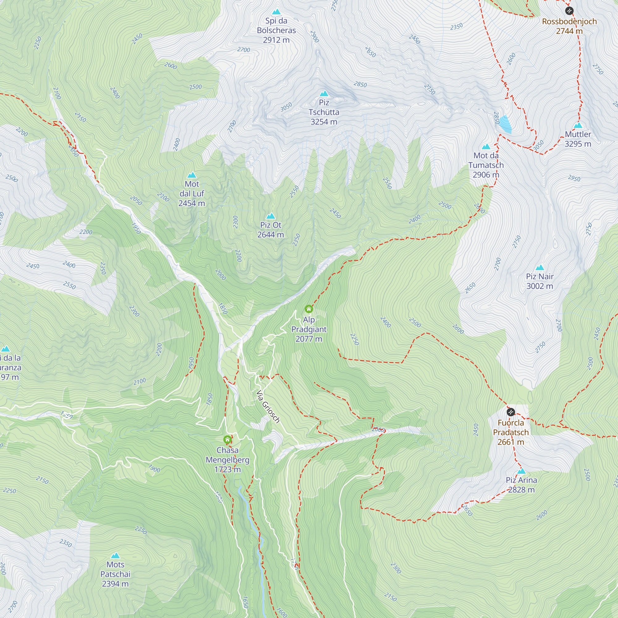 Alp Pradgiant map