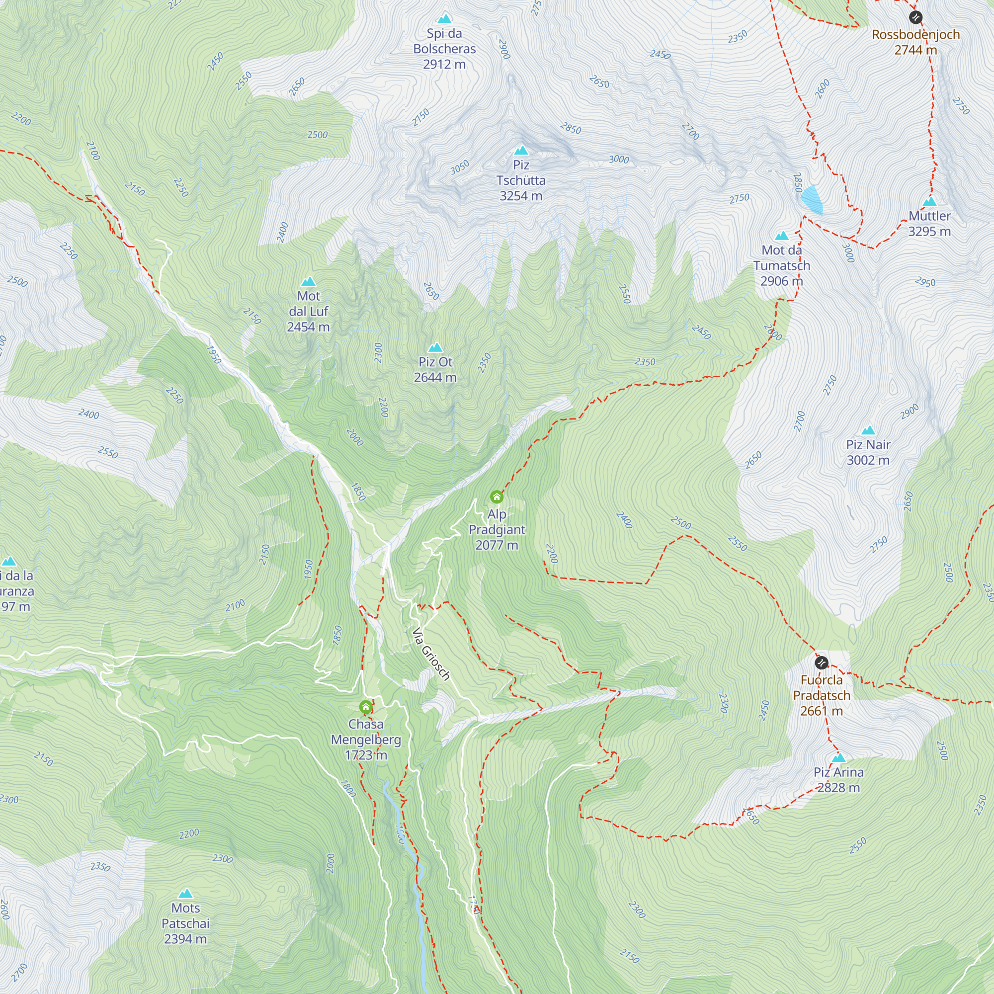 Alp Pradgiant map
