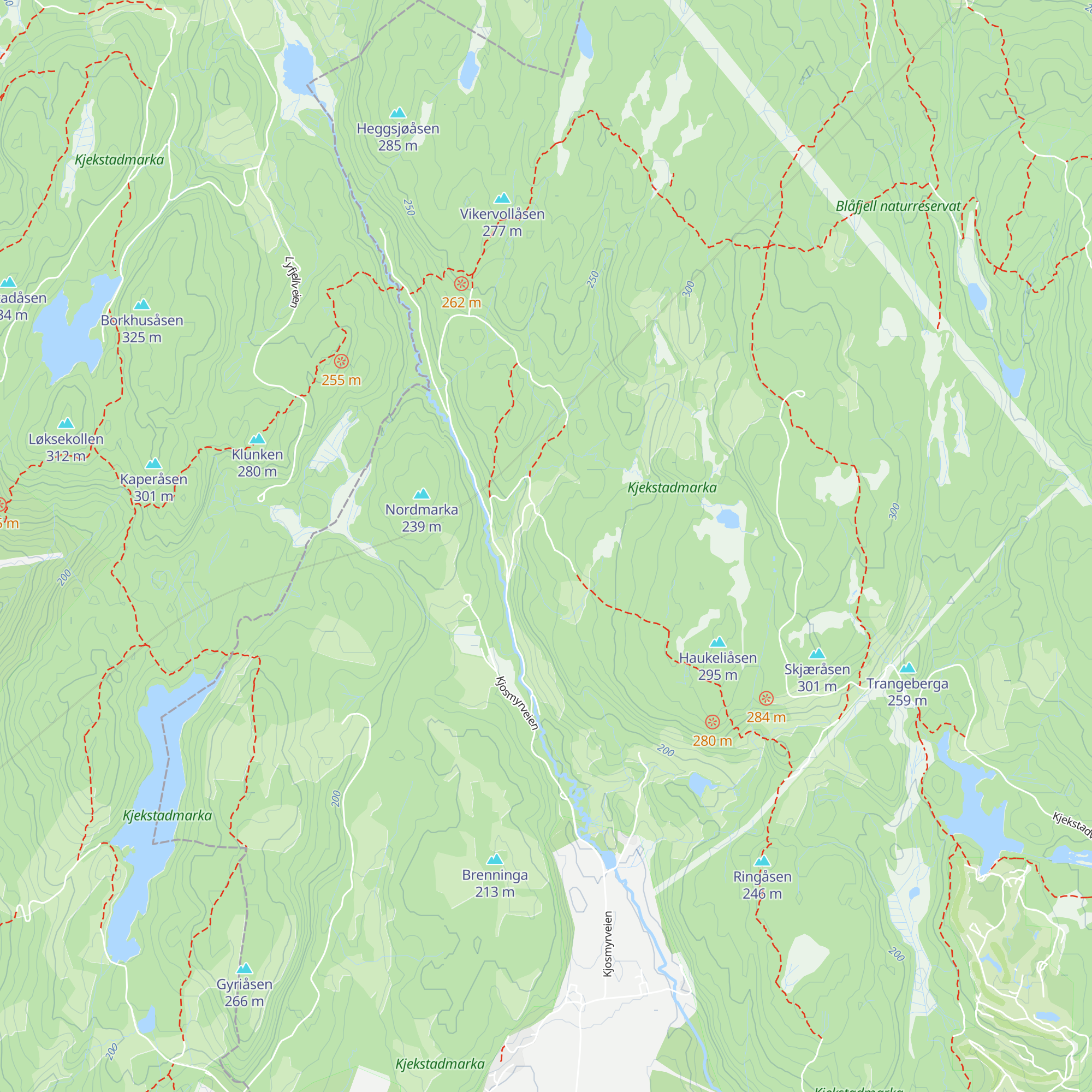 ROS-hytta map