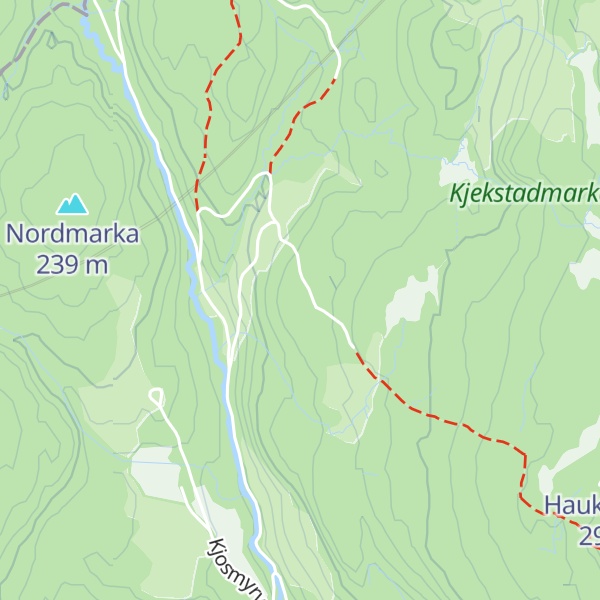 Map of ROS-hytta