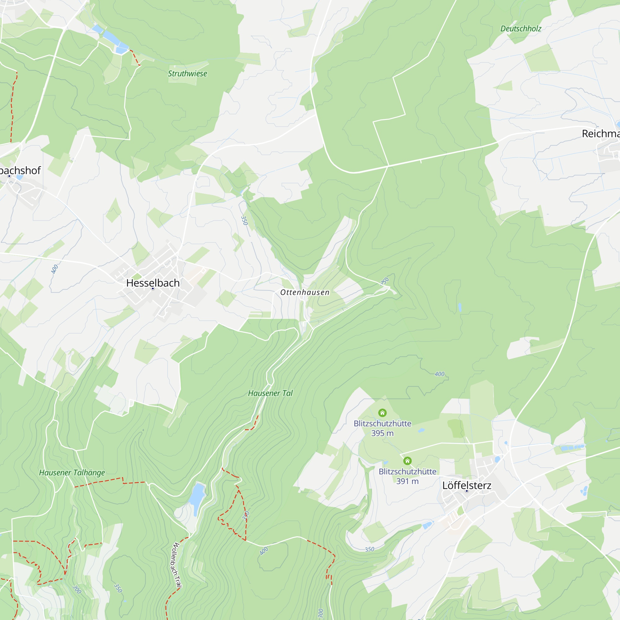 Tannenberghütte map