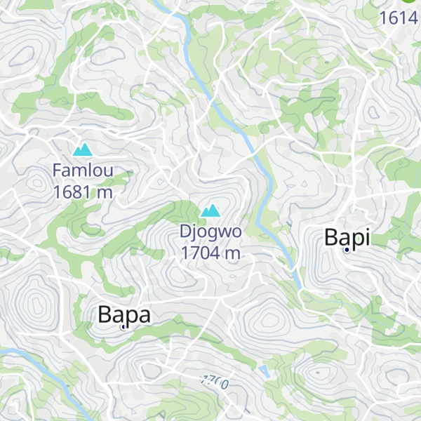Map of Djogwo