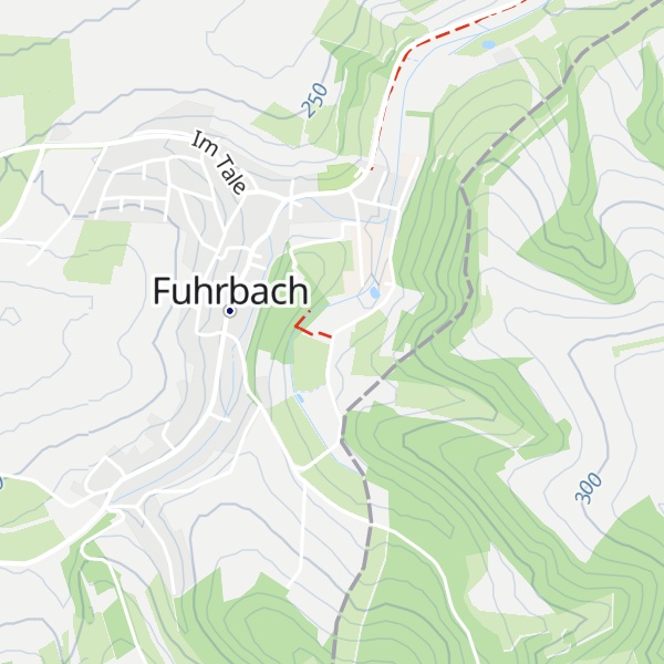 Map of Schutzhütte Strauchpark-Fuchsloch