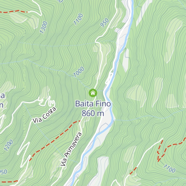 Map of Baita Fino