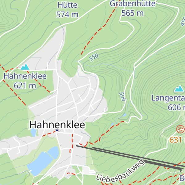 Map of Kuschel Hütte