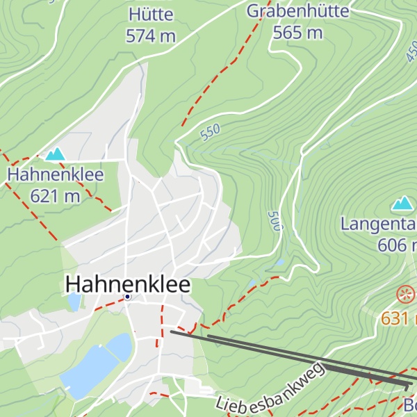 Map of Romantik Hütte