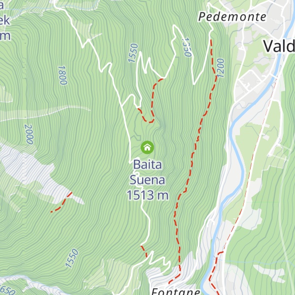 Map of Baita Suena