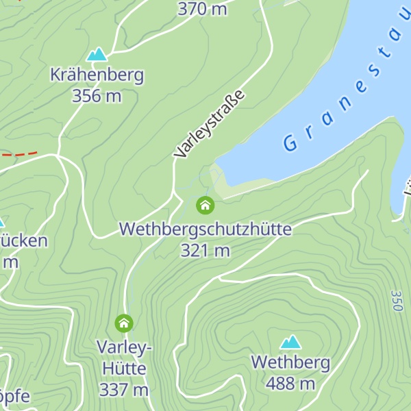 Map of Wethbergschutzhütte