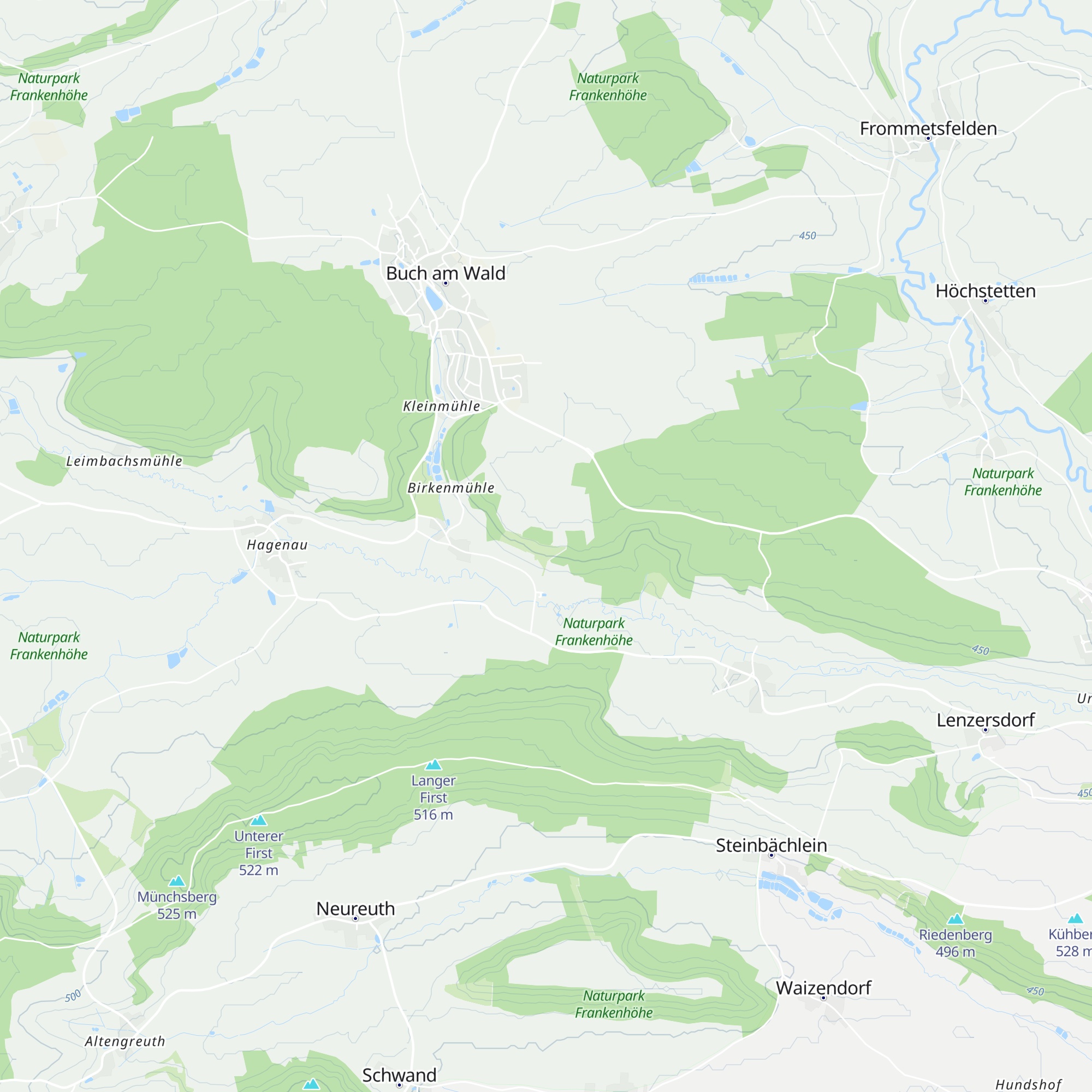 Alexanderhütte map
