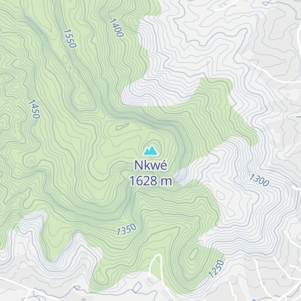Map of Nkwé