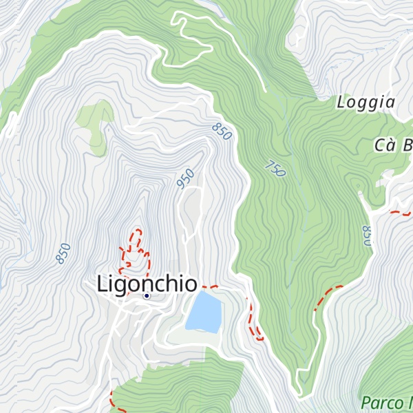 Map of Rifugio dell'Aquila