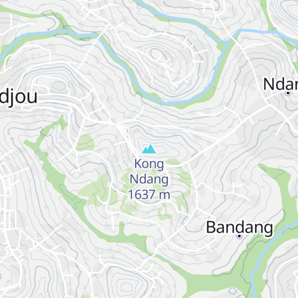 Map of Kong Ndang