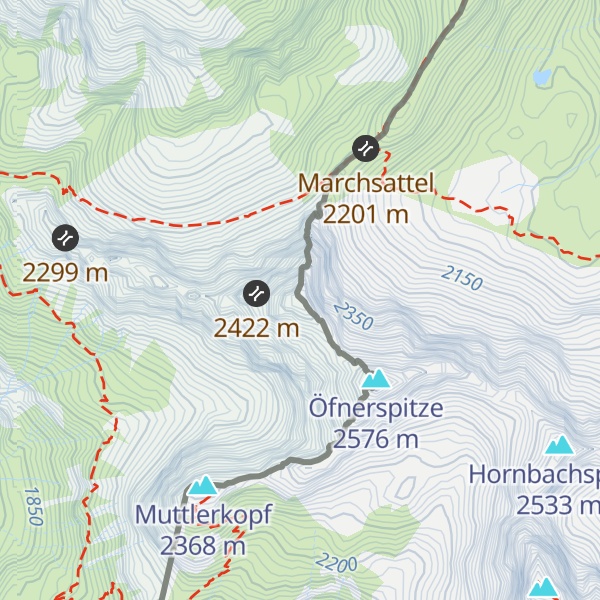Map of Krottenspitze