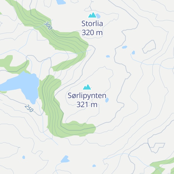 Map of Sørlipynten