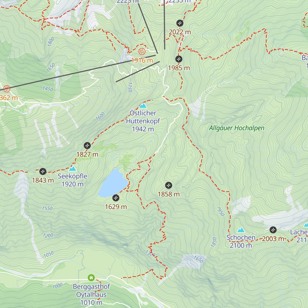 Hintere Seealpe map