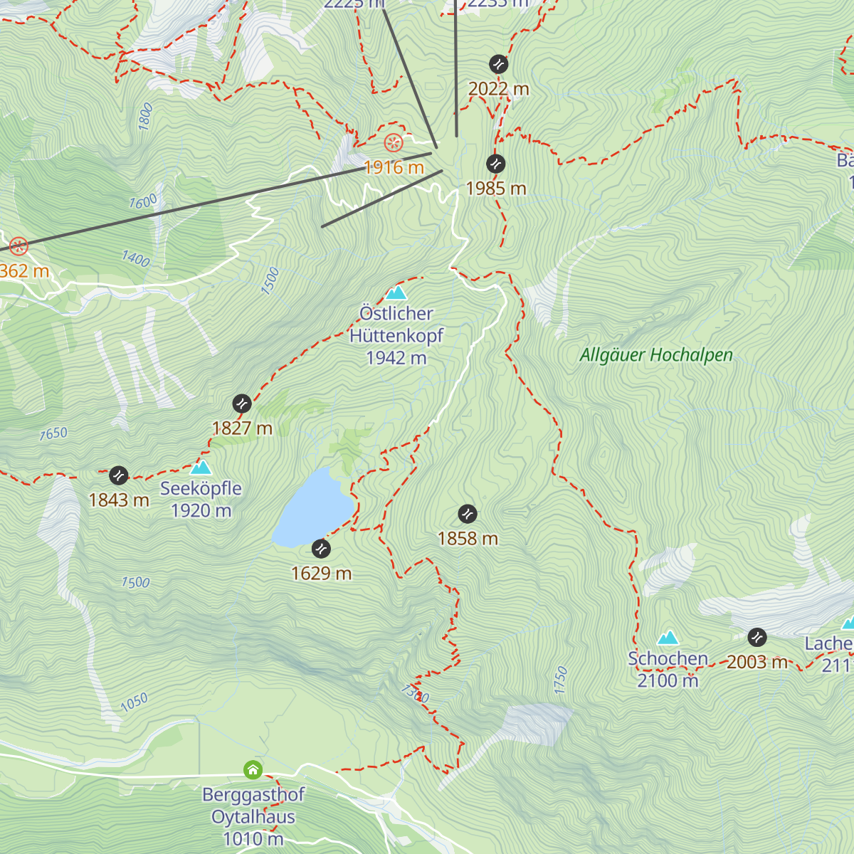 Hintere Seealpe map