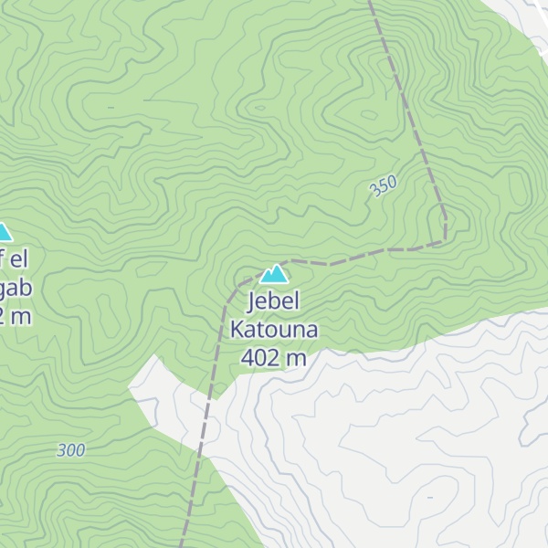 Map of Jebel Katouna