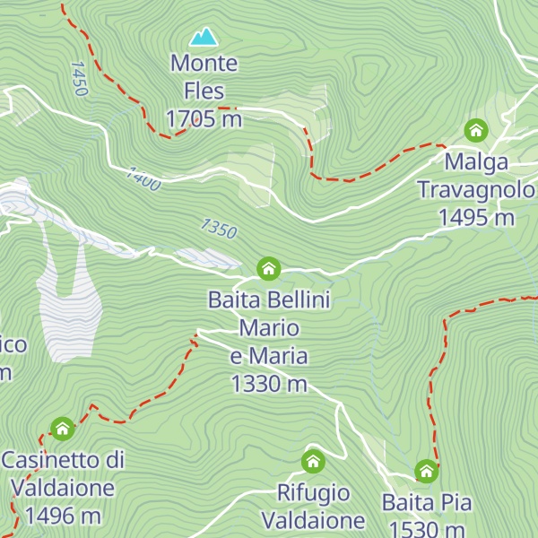 Map of Baita Bellini Mario e Maria