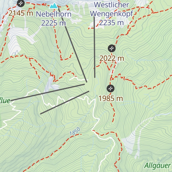 Map of Nebelhorn Marktrestaurant