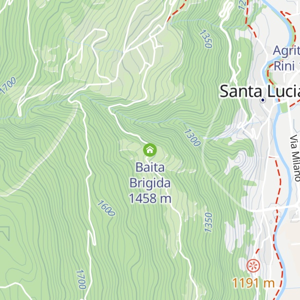 Map of Baita Brigida