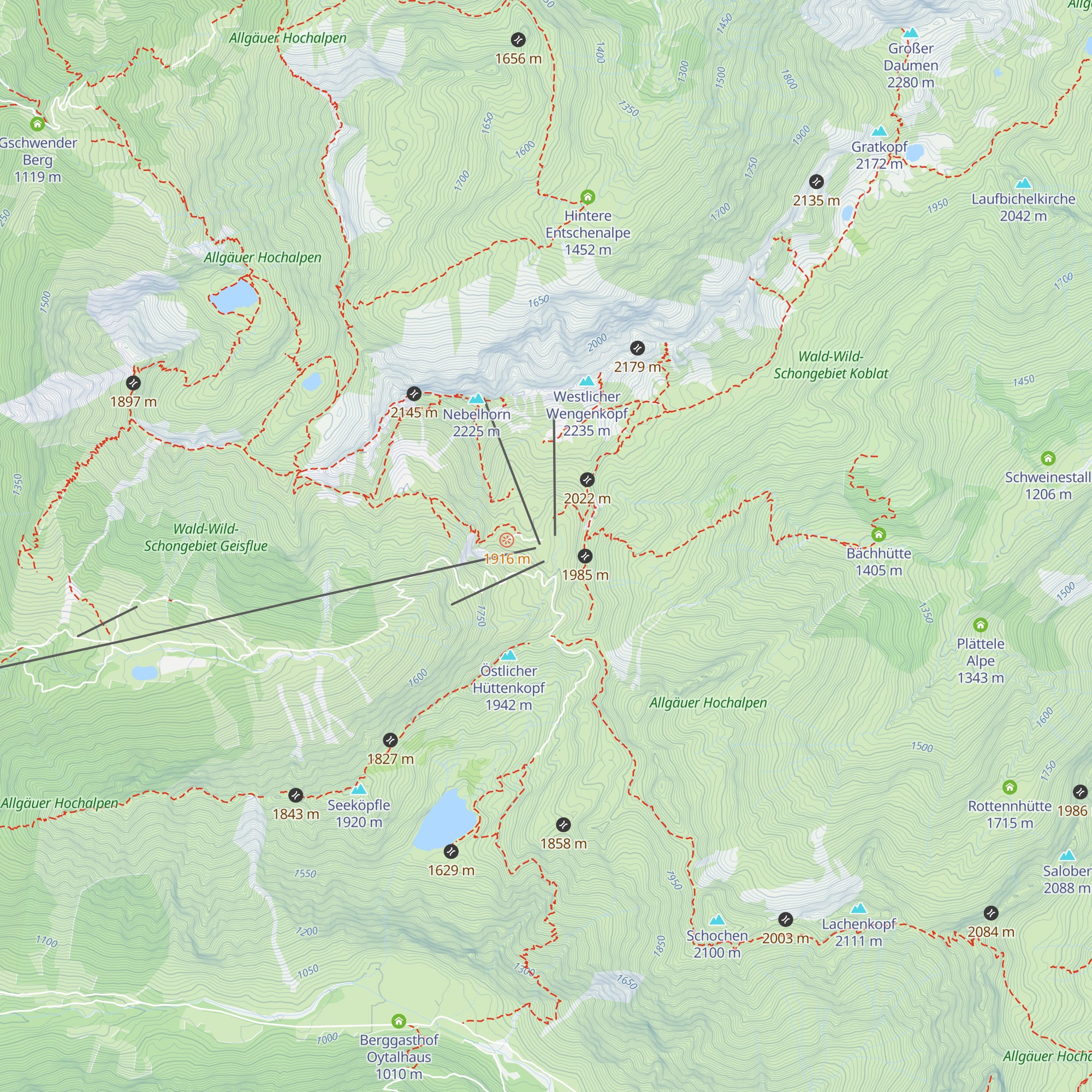 Panoramabar Gemsnest map
