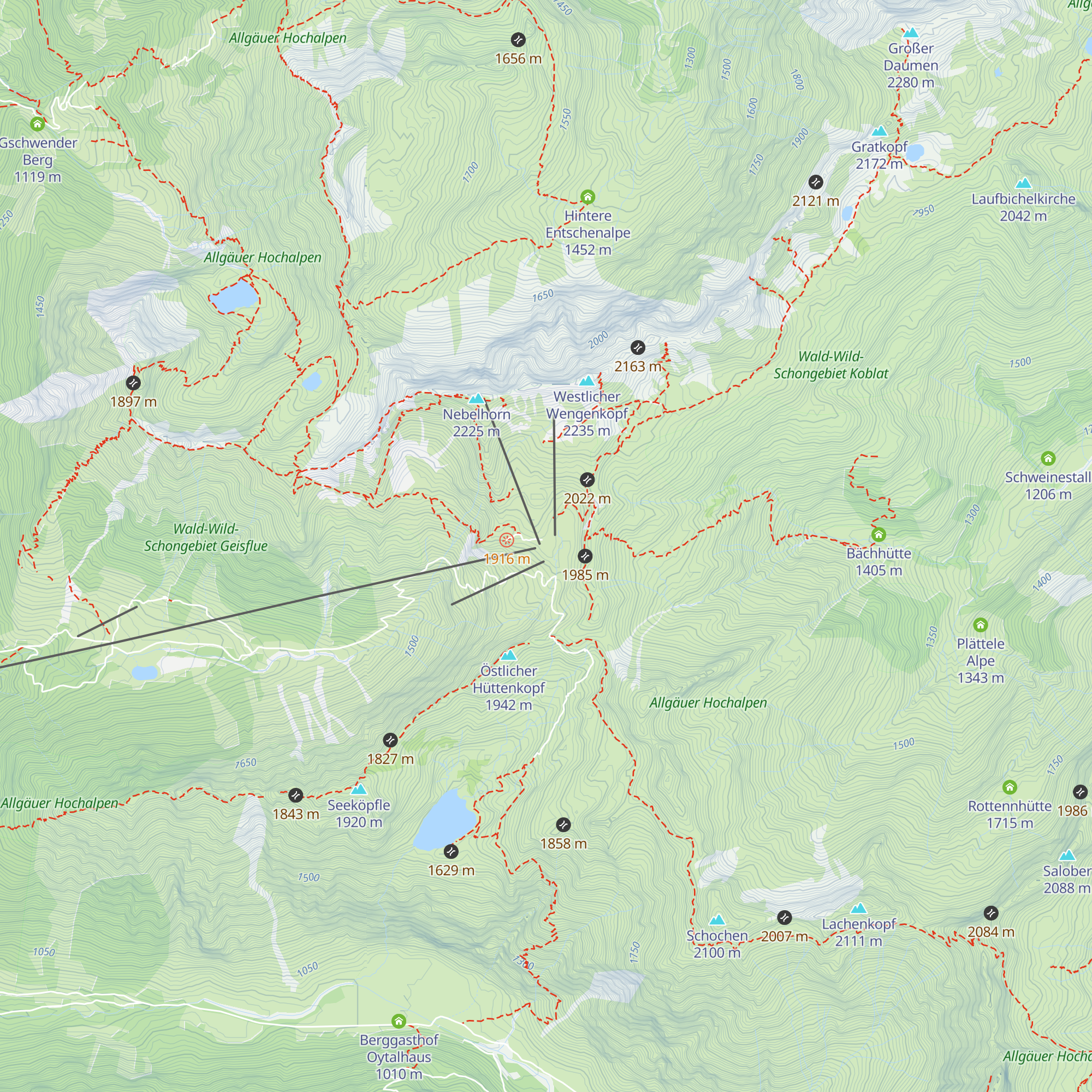 Panoramabar Gemsnest map