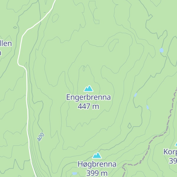 Map of Engerbrenna
