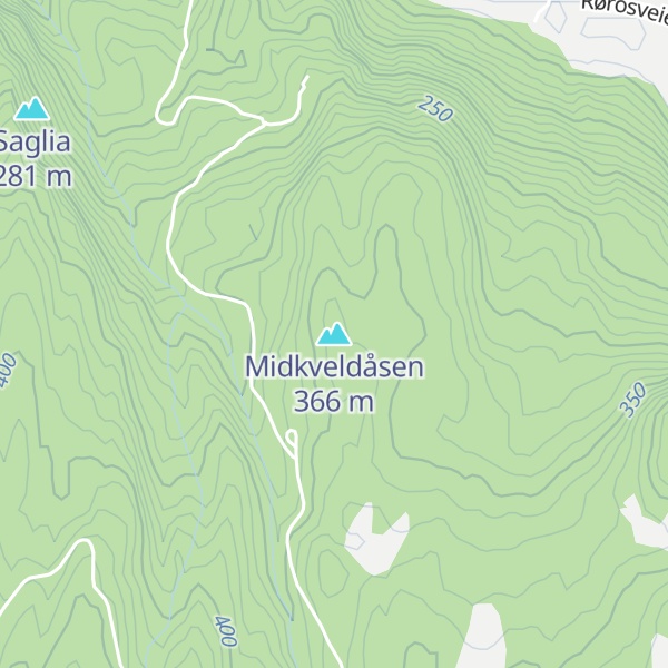 Map of Midkveldåsen