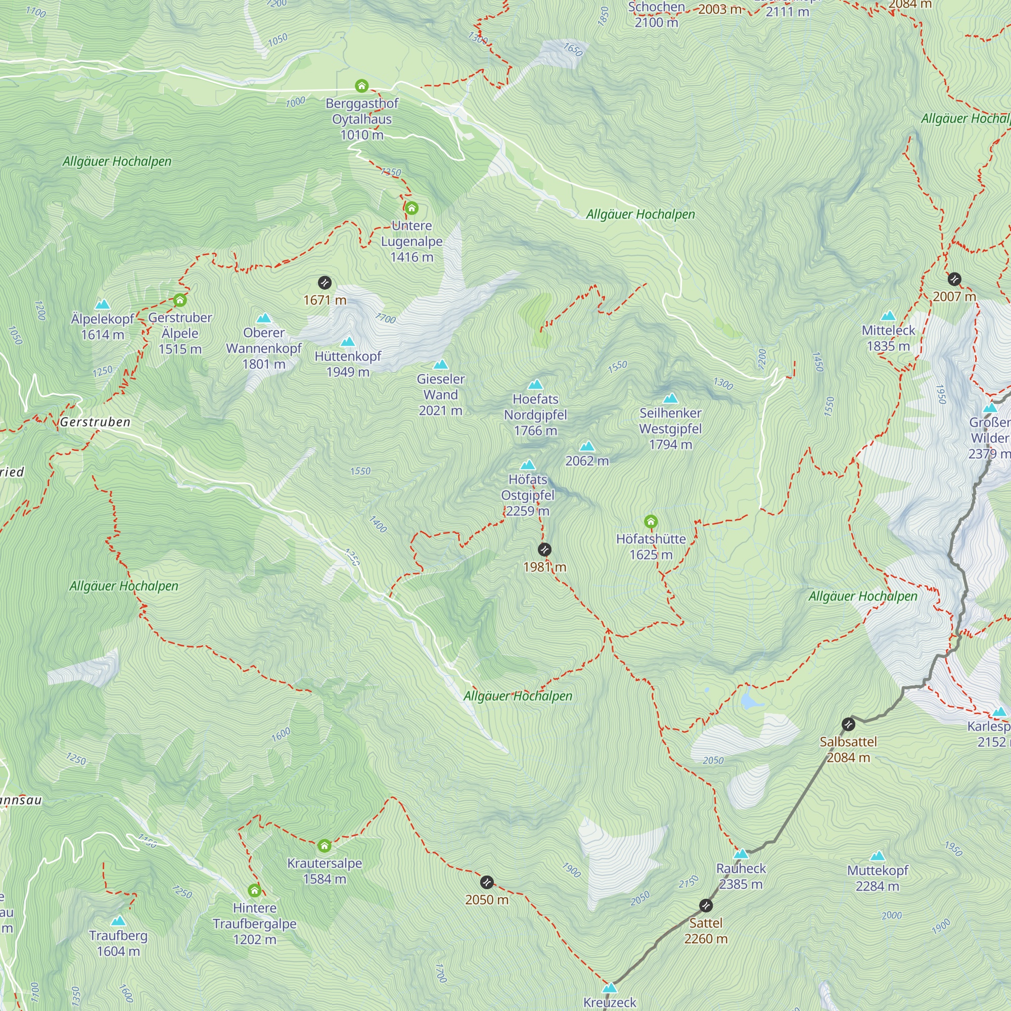 Georg-Frey-Stützpunkt map