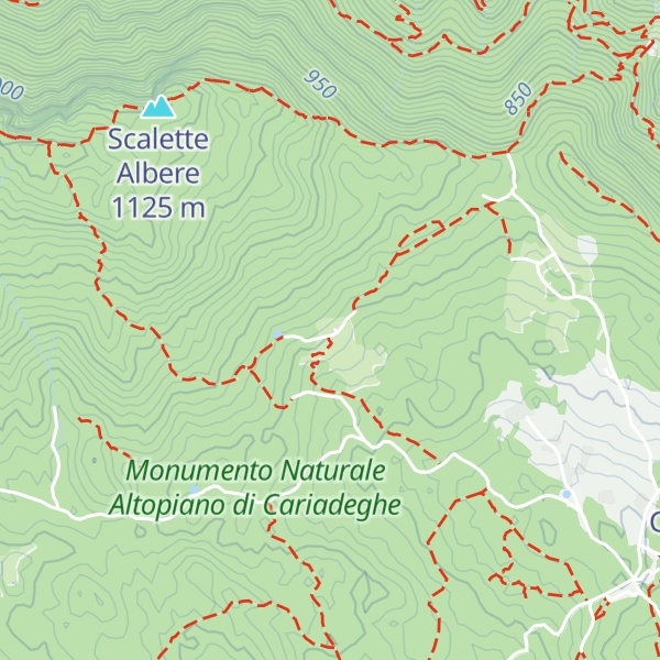 Map of Cascina del Comune