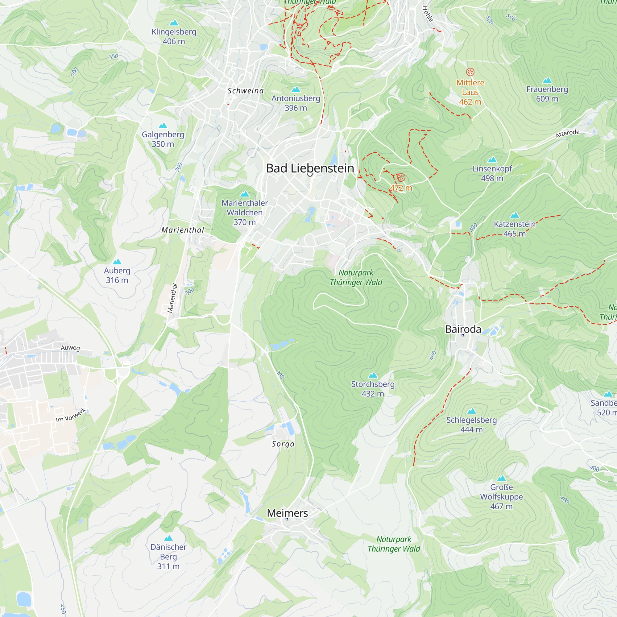 Mooshütte map