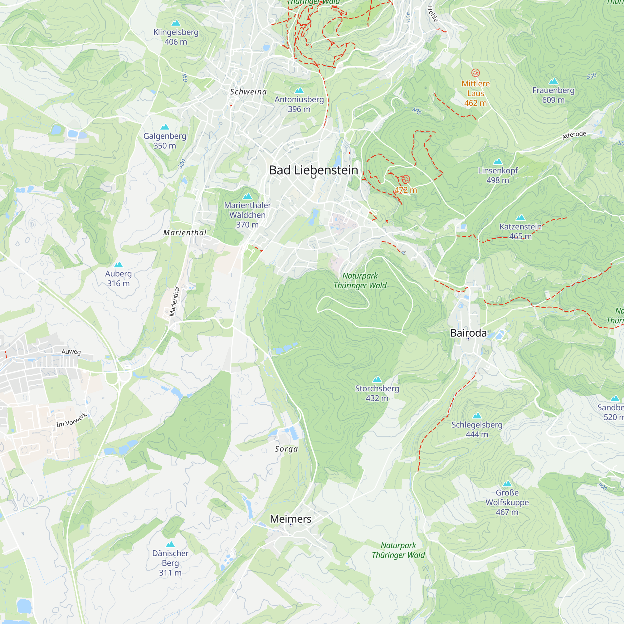 Mooshütte map