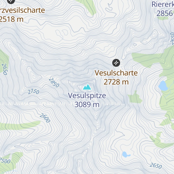 Map of Vesulspitze