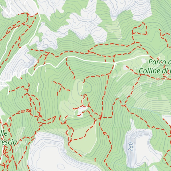 Map of Monte Camprelle