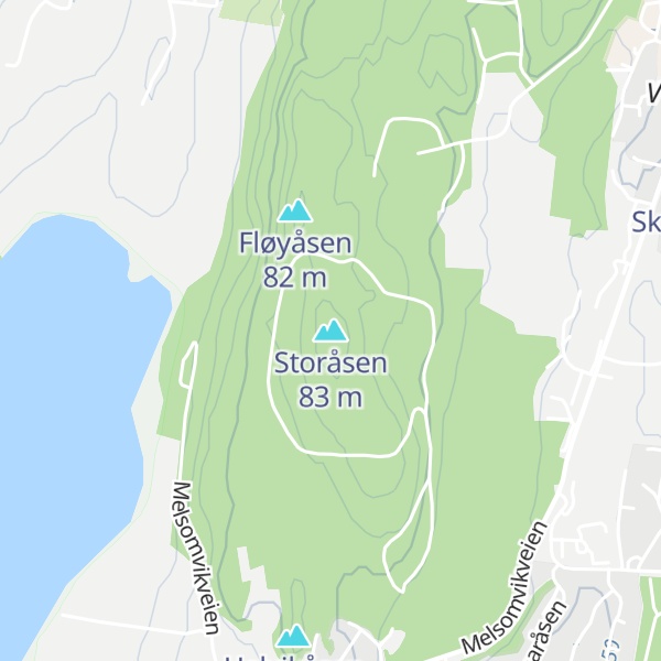 Map of Storåsen