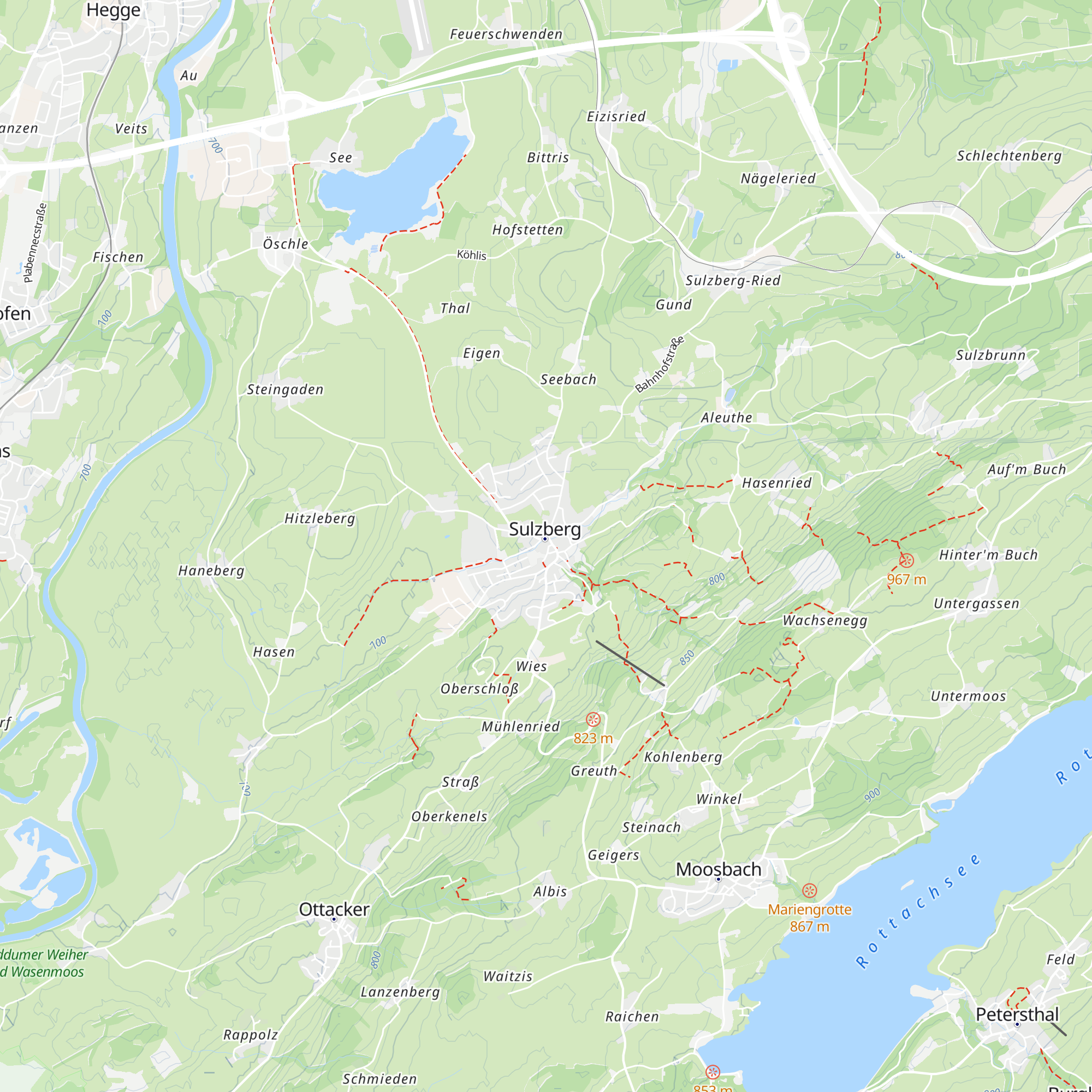 Gästeinformation map