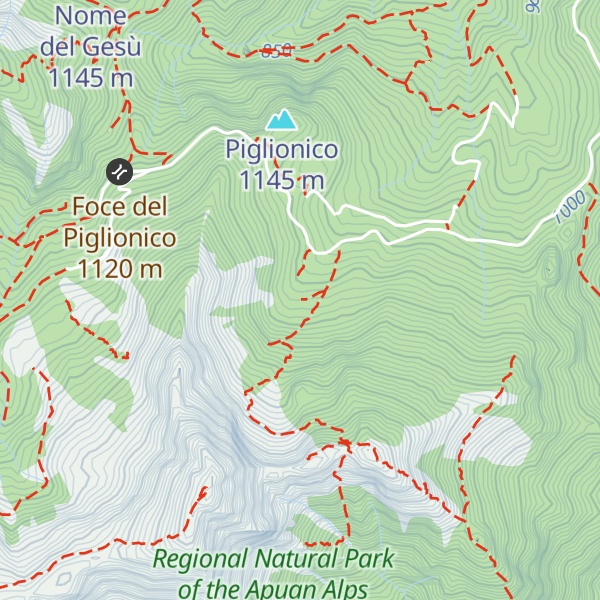 Map of Capanna Tina Boschi
