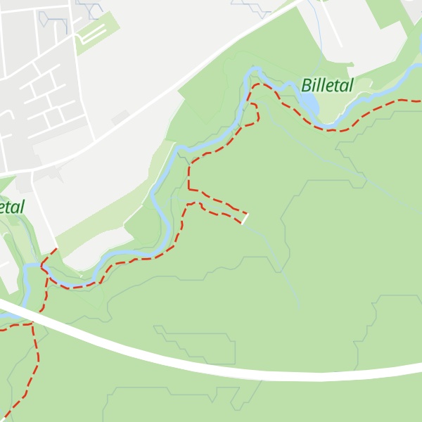 Map of Witzhaver Berg