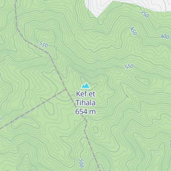 Map of Kef et Tihala