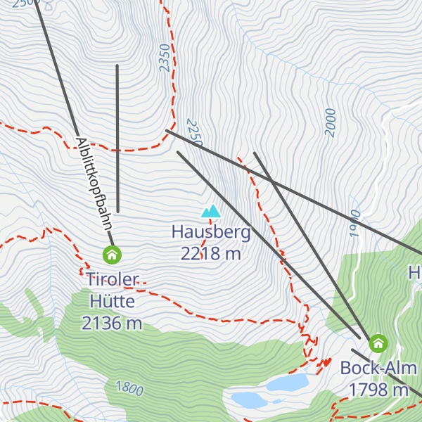 Map of Hausberg