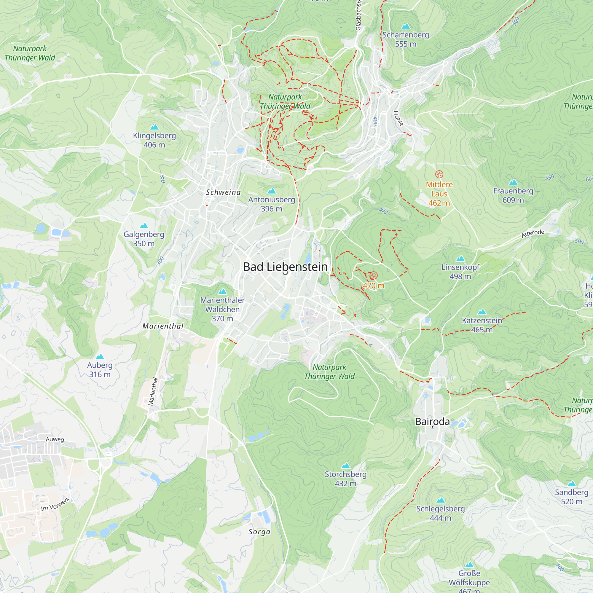 Tourist-Information map