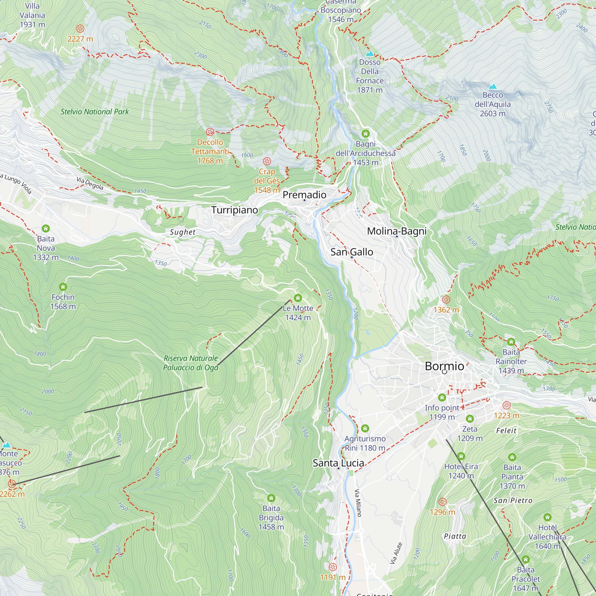 Le Motte map