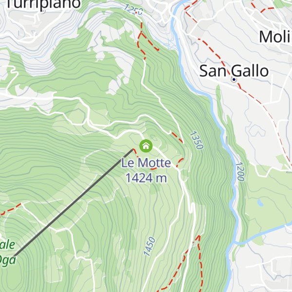 Map of Le Motte