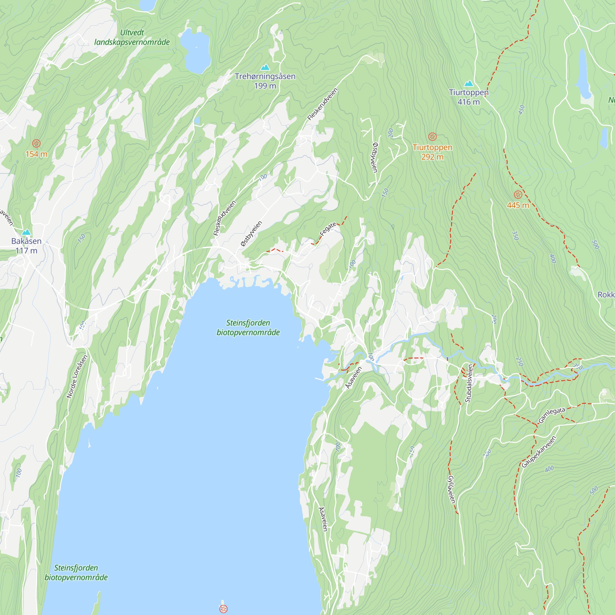 Friluftshuset i Åsa map