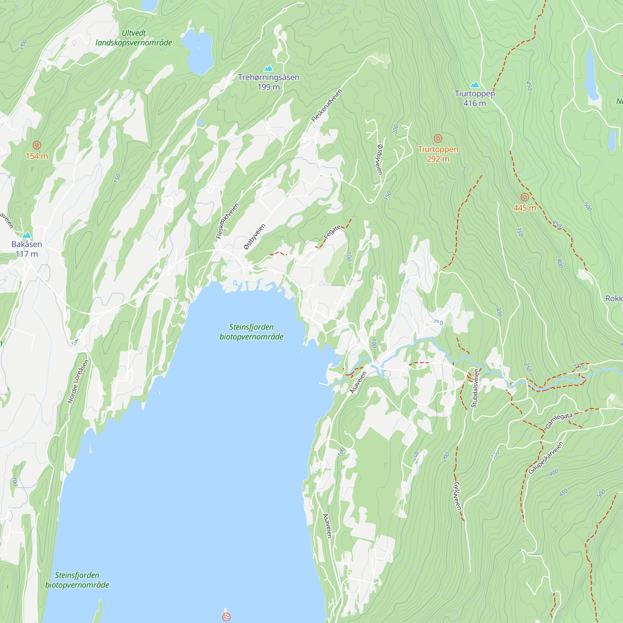 Friluftshuset i Åsa map