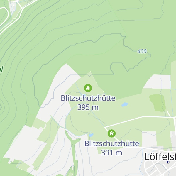 Map of Blitzschutzhütte