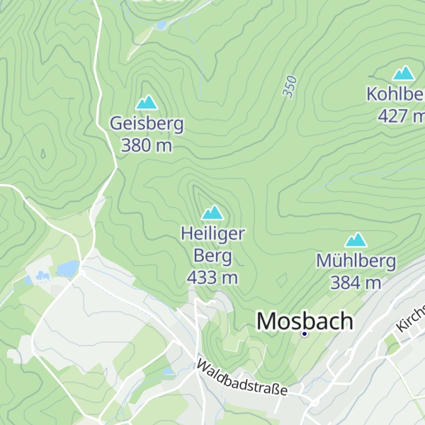 Map of Heiliger Berg