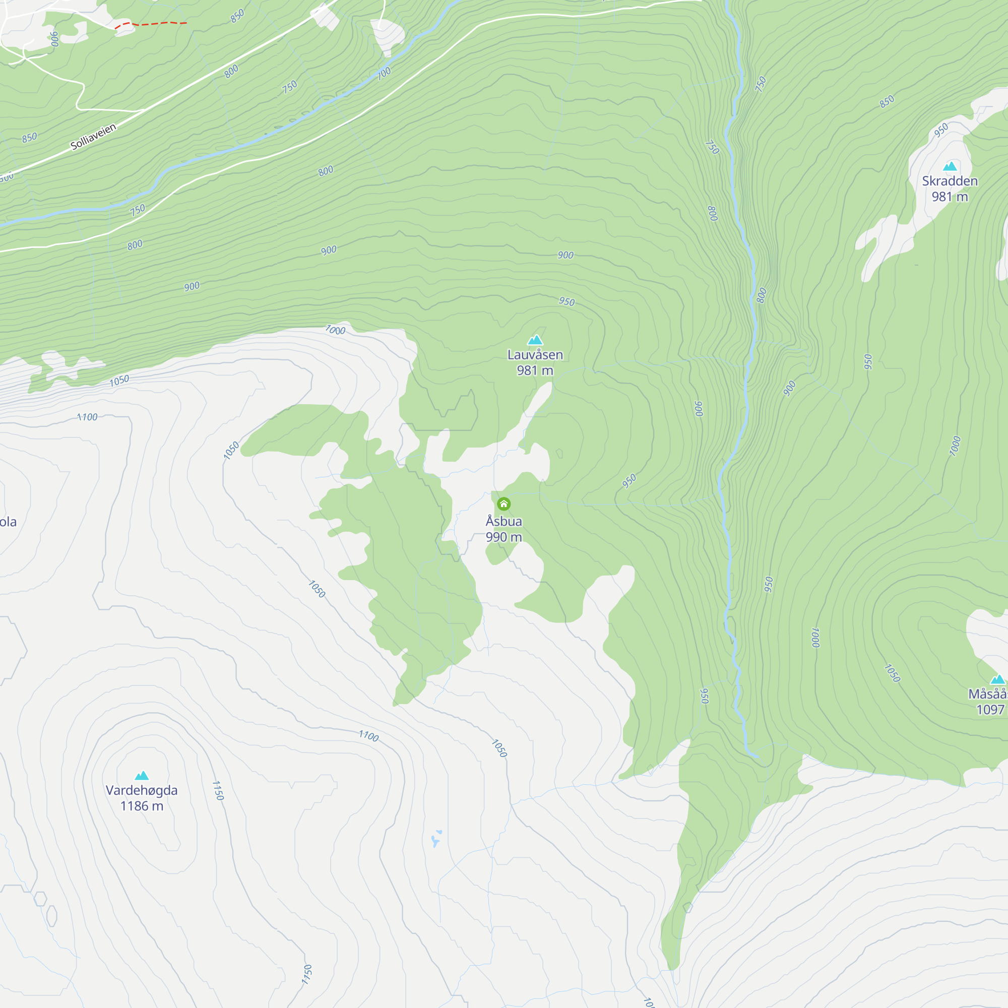Åsbua map