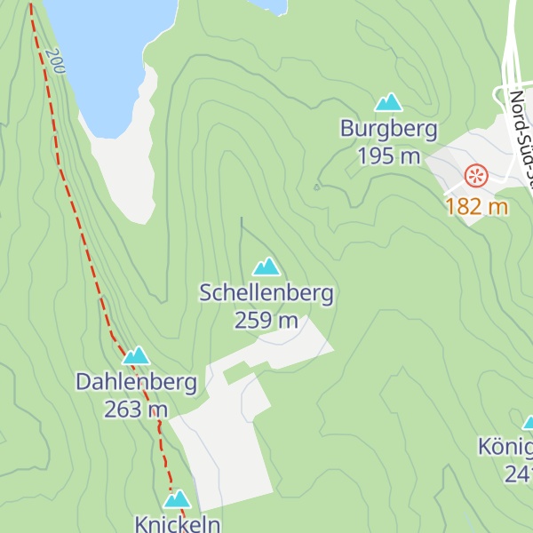 Map of Schellenberg